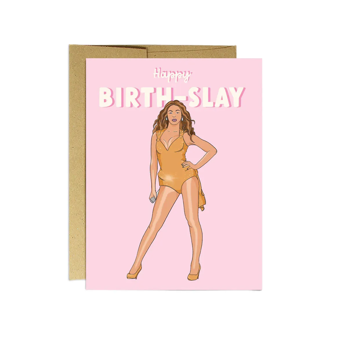 Beyonce Birth-Slay Card