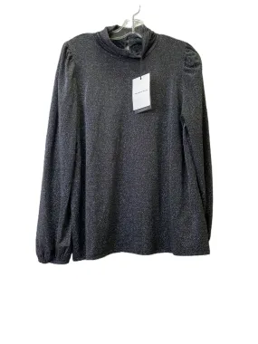 Black Top Long Sleeve By Who What Wear, Size: L