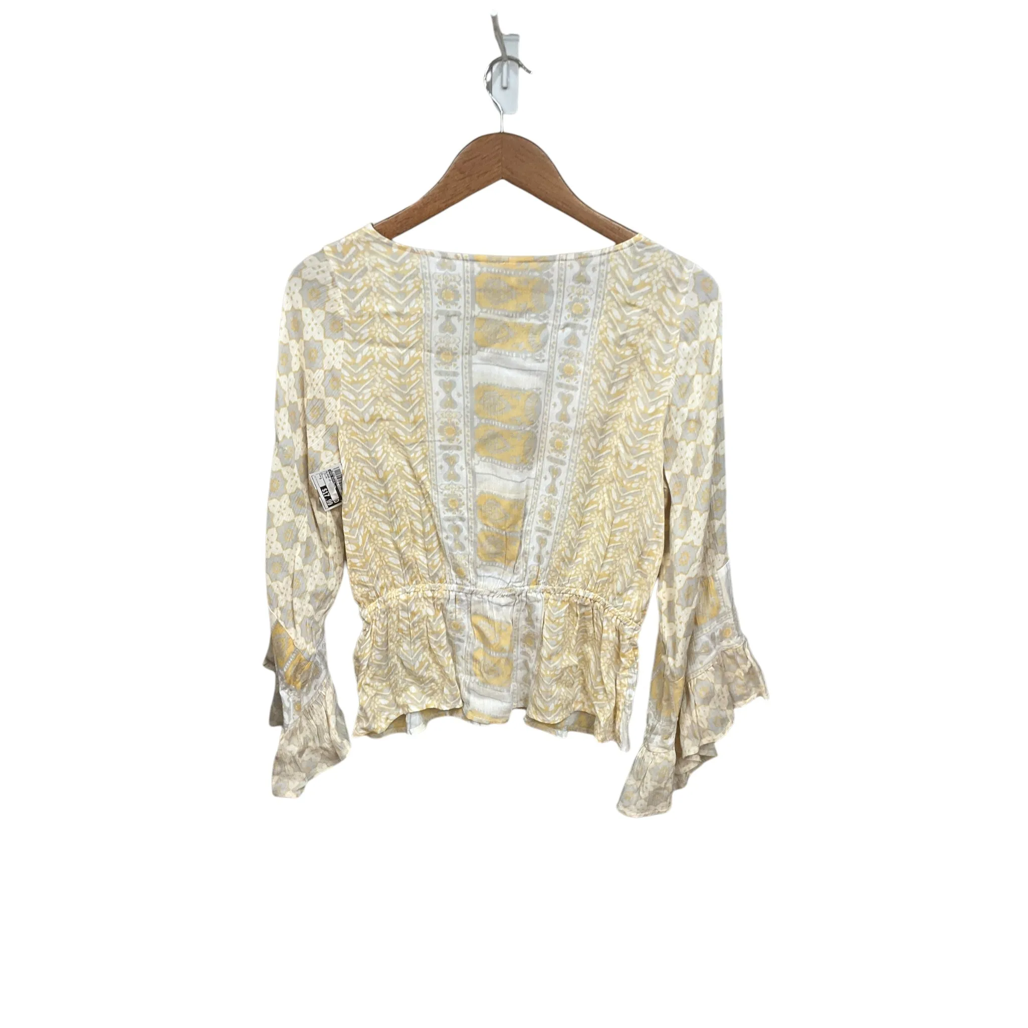 Blouse Long Sleeve By Free People  Size: S