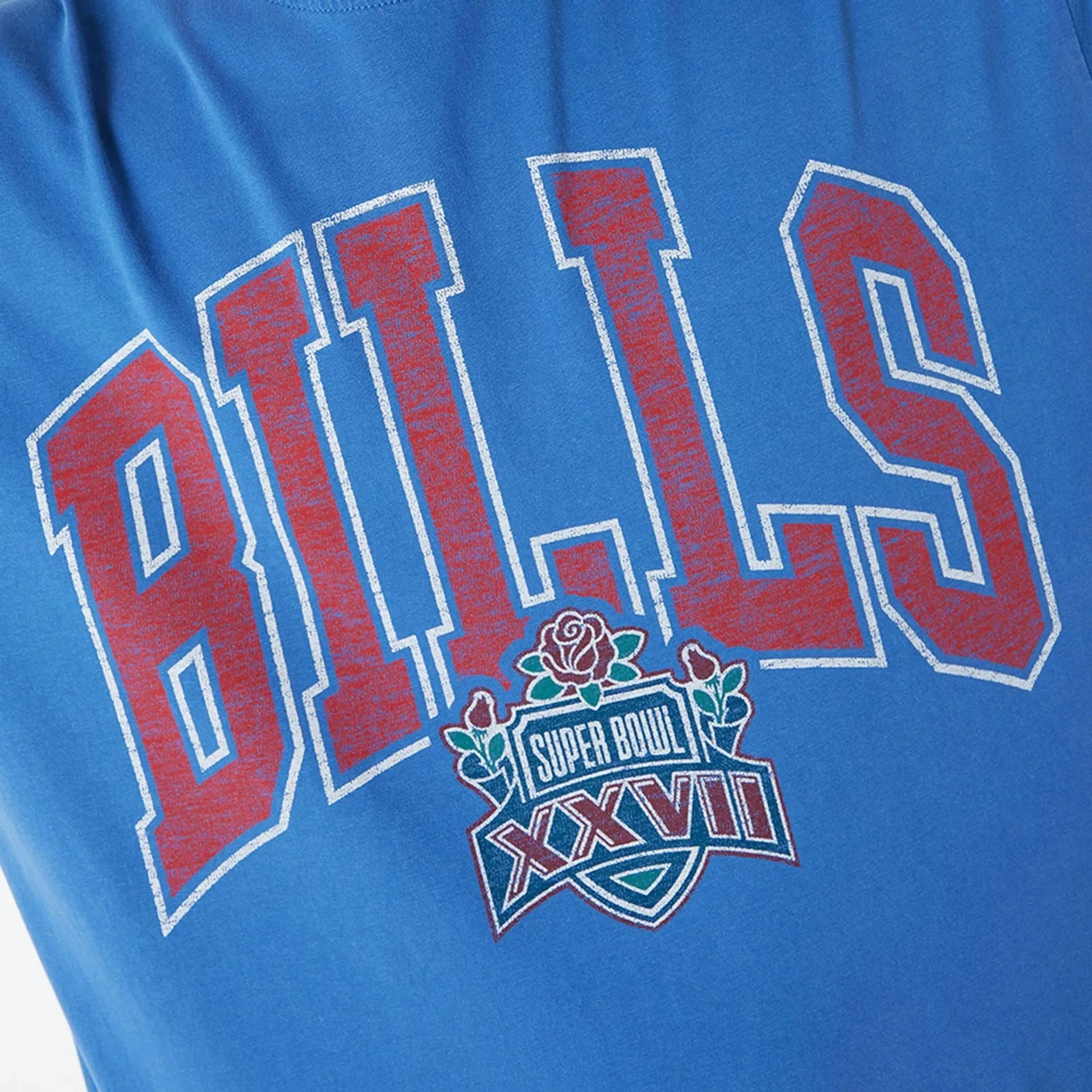 Buffalo Bills Oversized Essential Blue Oversized Long Sleeve T-Shirt