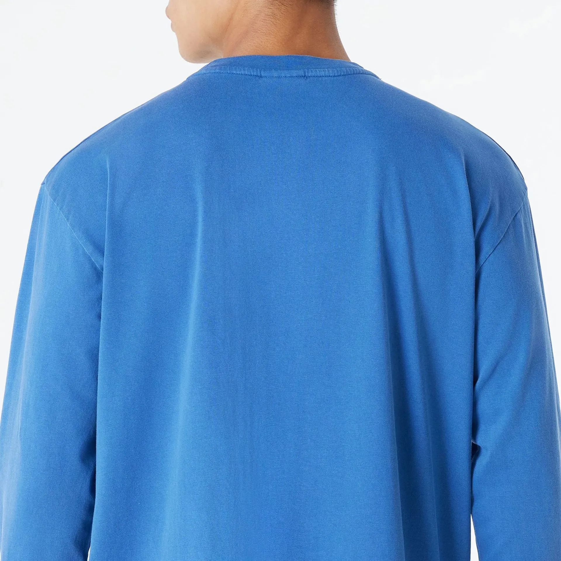 Buffalo Bills Oversized Essential Blue Oversized Long Sleeve T-Shirt