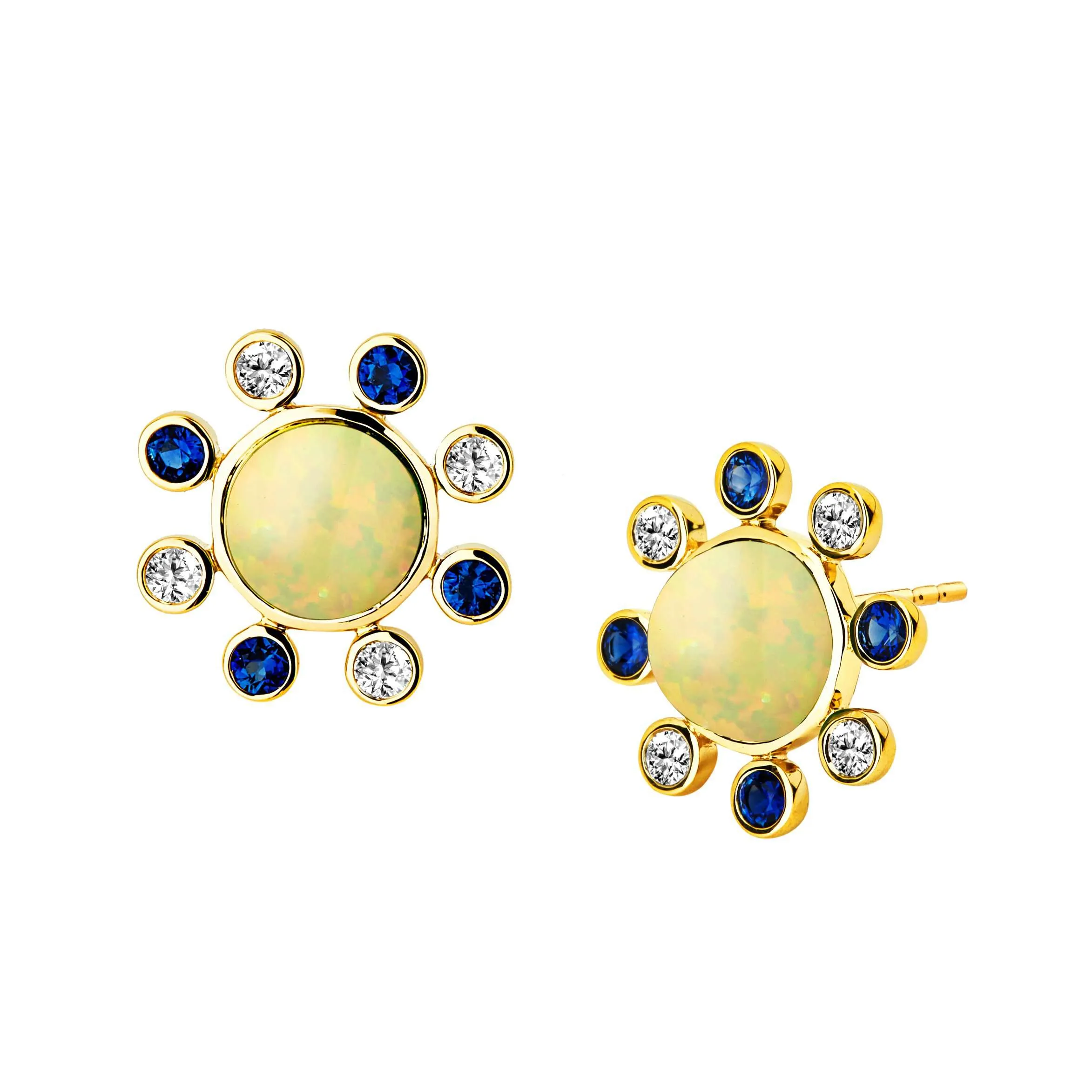 Cosmic Ethiopian Opal Studs