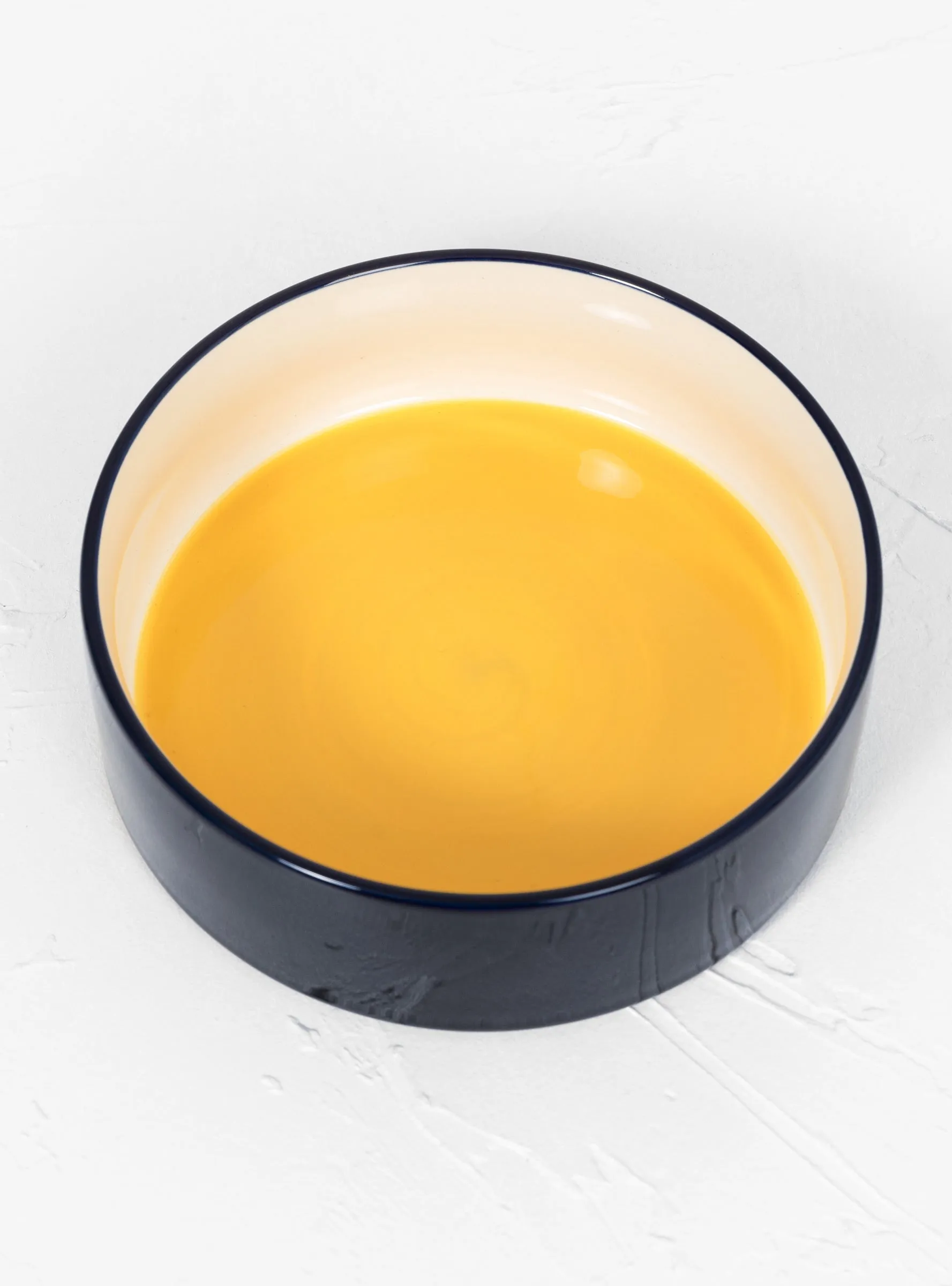 Dog Bowl Yellow/Blue L