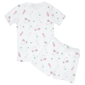 Golf Game Printed Pajamas  | Girl