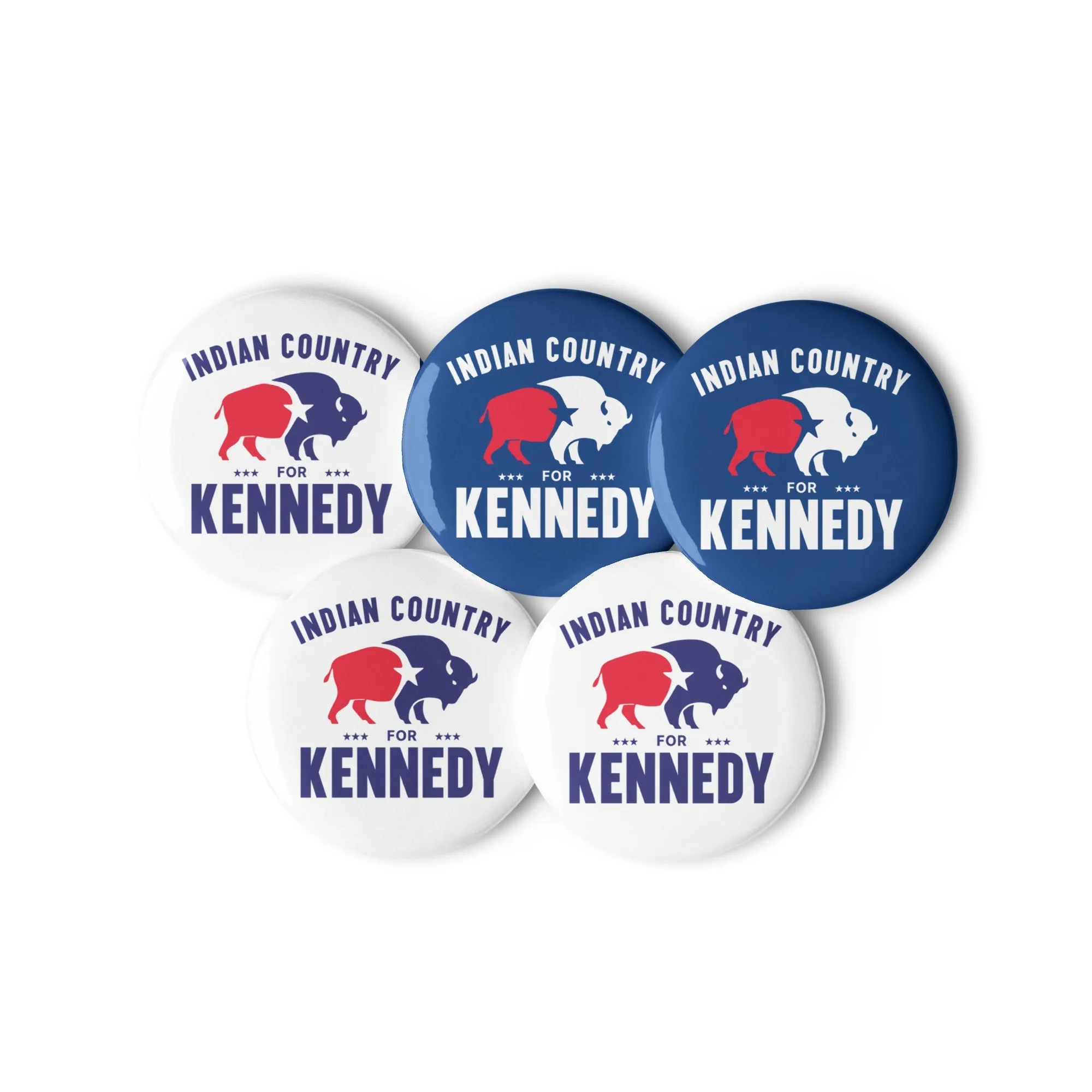 Indian Country for Kennedy (5 Buttons)