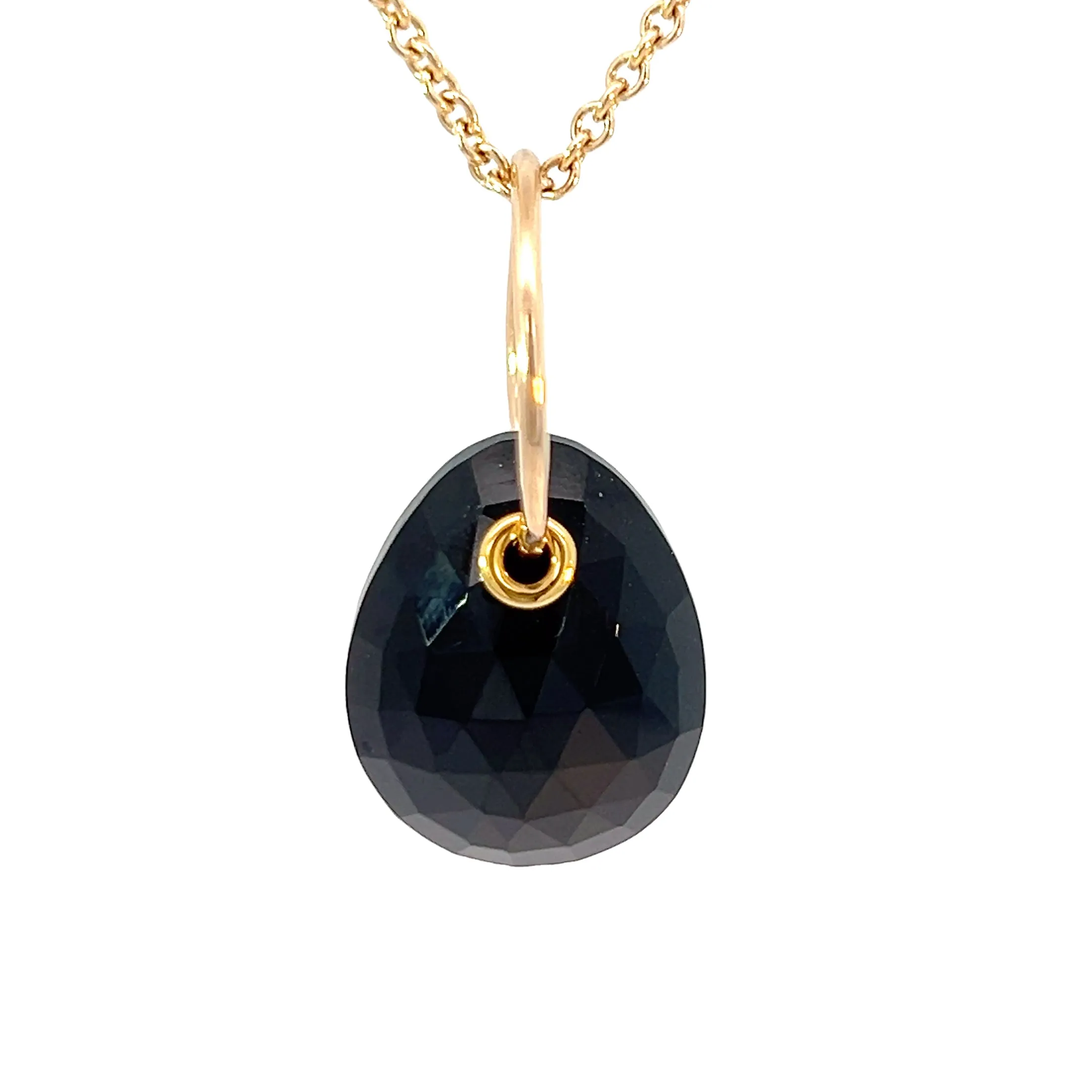 Medium Black Spinel Maggie Stone