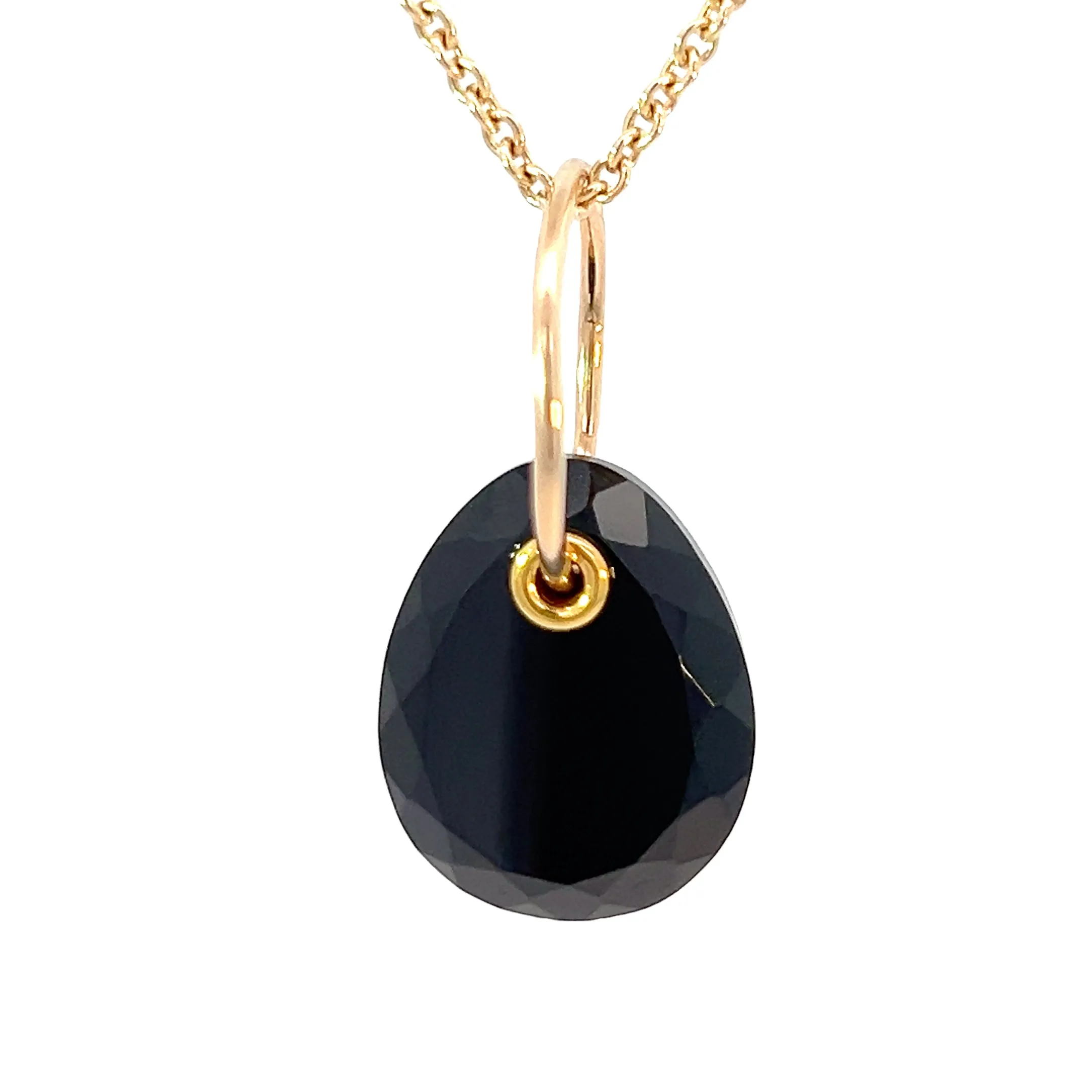 Medium Black Spinel Maggie Stone