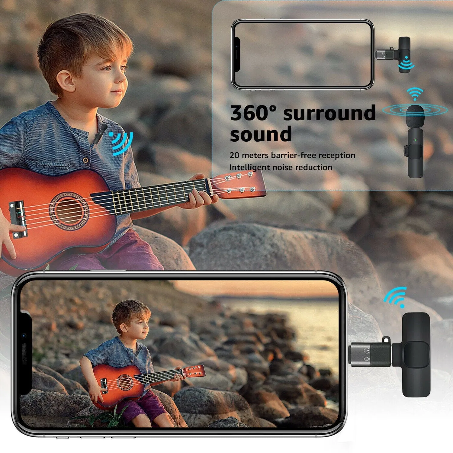 Mini Wireless Microphone