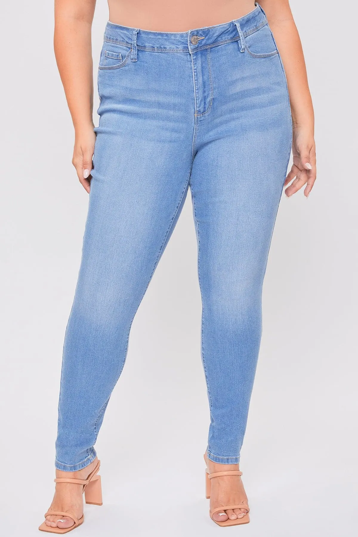 Plus Size Women's Essential Sustainable Skinny Jeans