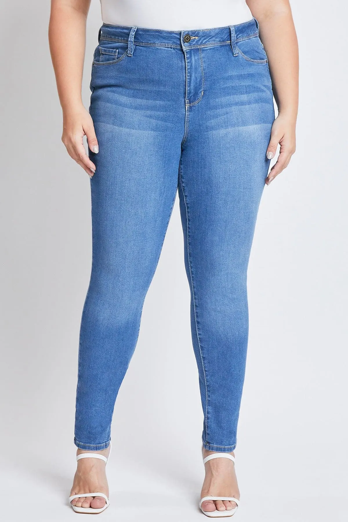 Plus Size Women's Essential Sustainable Skinny Jeans