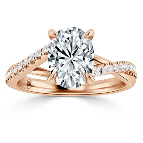 Prue - 18ct Rose Gold - Oval