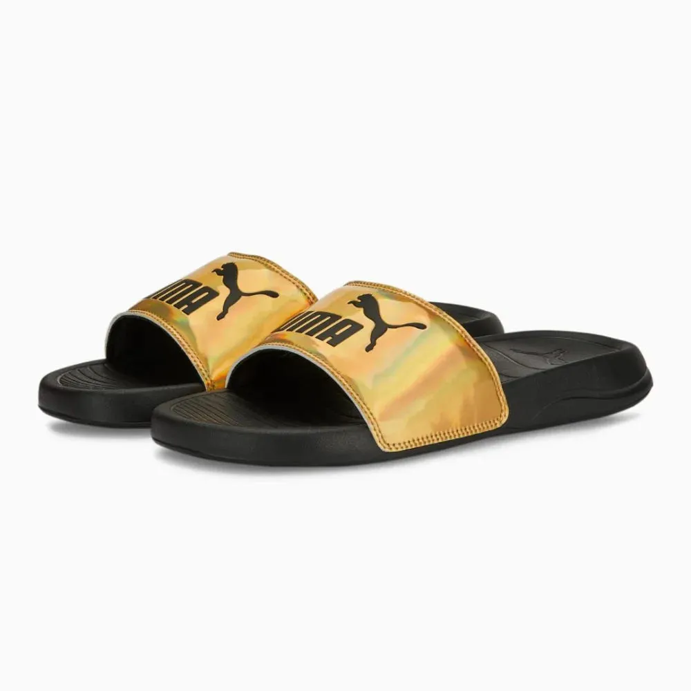 PUMA Popcat 20 Iridescent Slides Women 39101402-GLD