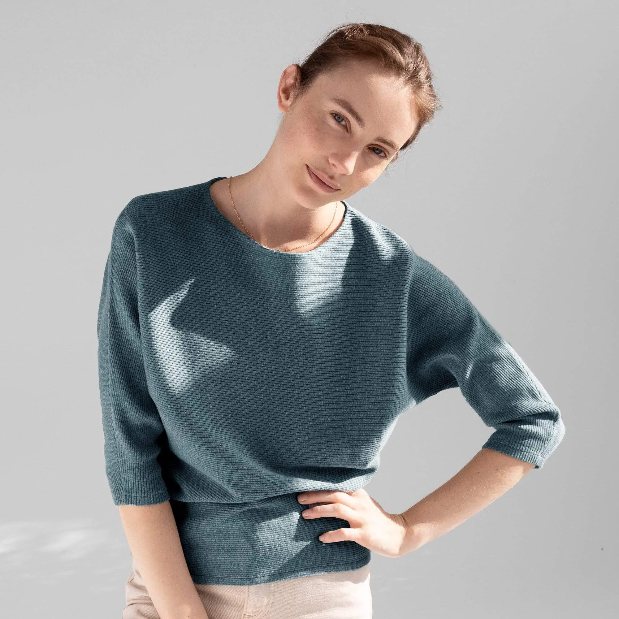 Ribbed Pullover