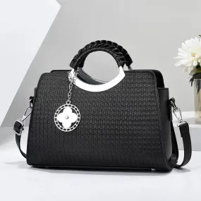 Soft Leather Handbag For Girls and Women 5012-2